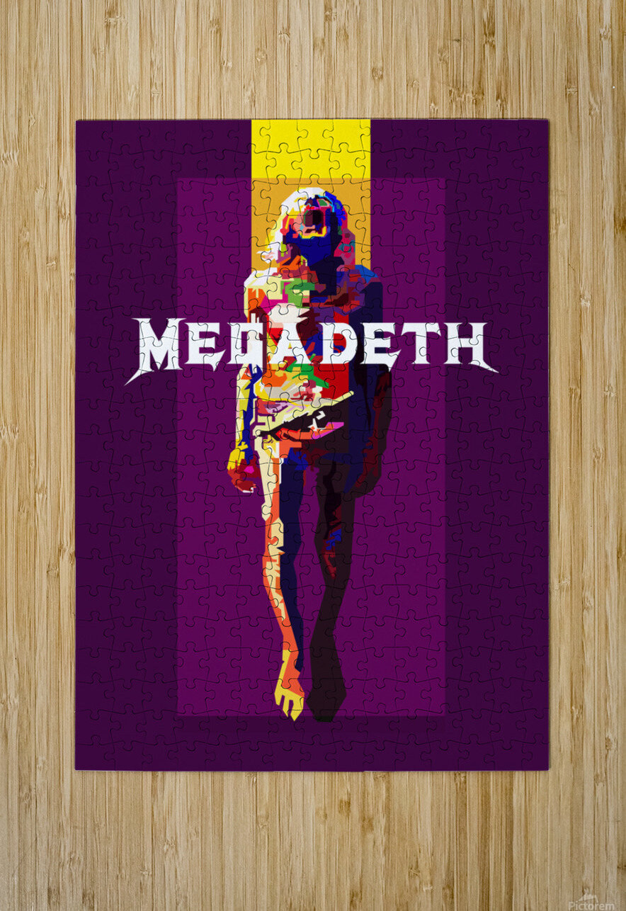 Man In Prisoner -  Megadeth Artkreator Puzzle printing
