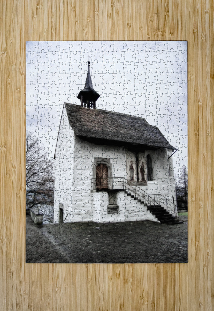 Rappervil Our Ladys Chapel Norma Brandsberg Photography Puzzle printing