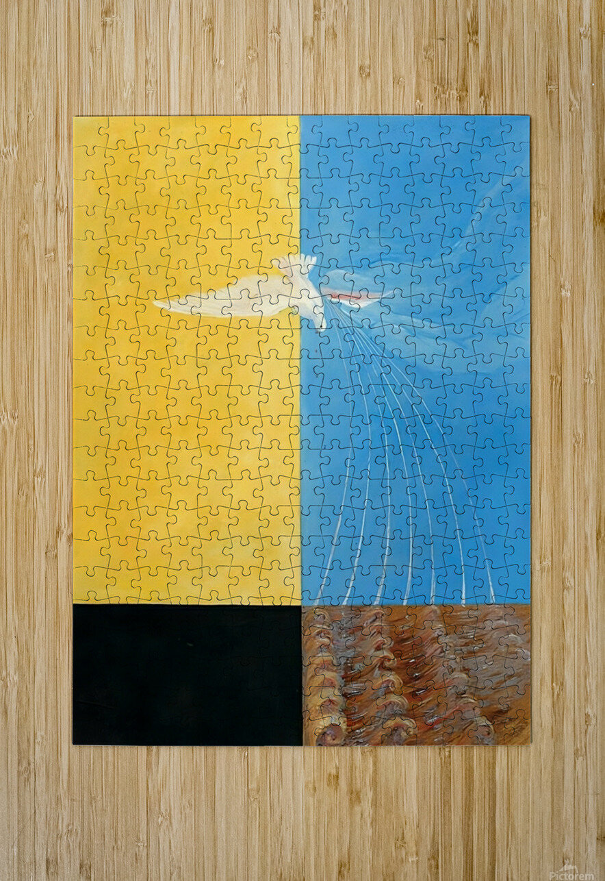 Hilma Af Klint - The Dove No. 04 Group IX-UW No. 28 Vivanne Puzzle printing