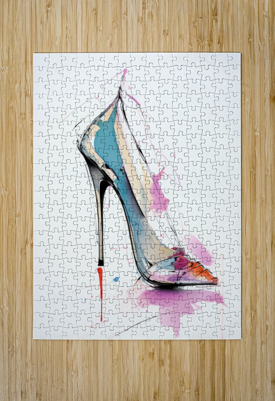 QGF 1055 – Regal Stiletto III Avant Garde Fashi Masterwork Reimagined Puzzle printing