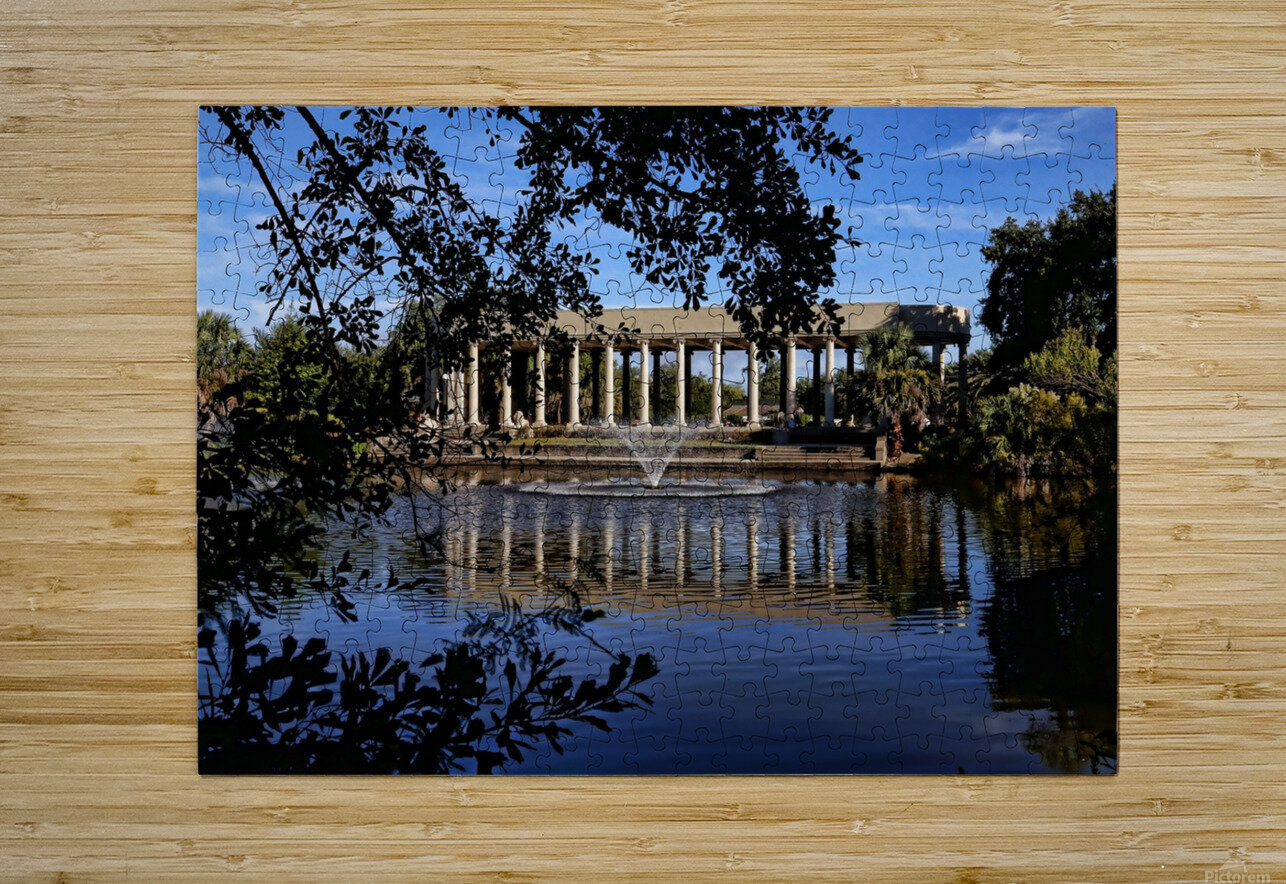 New Orleans City Park Peristyle Judy Vincent Photography Puzzle printing