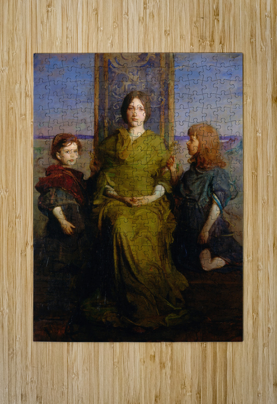 QCL 1063 – My Children Mary Gerald and Gladys T Masterwork Reimagined Puzzle printing