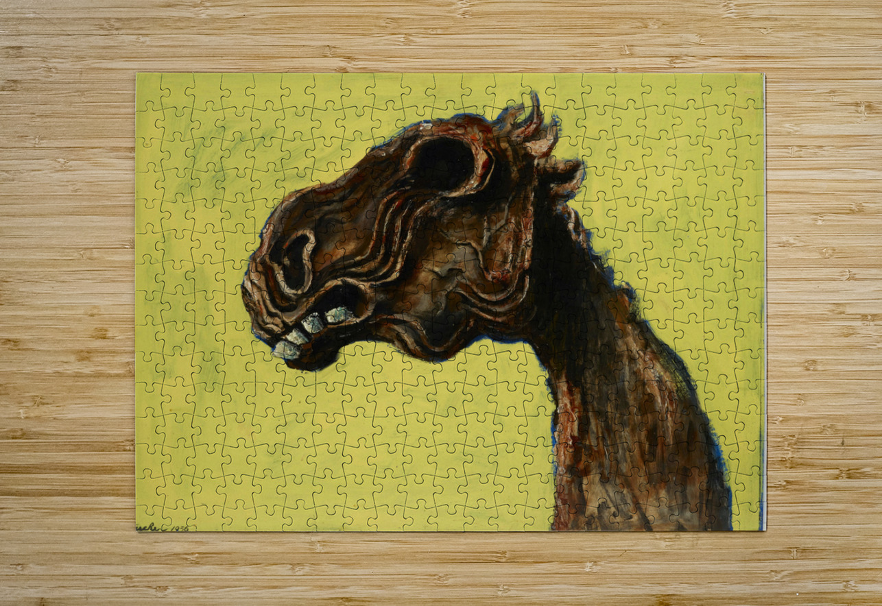 QCL 1067 – Apocalyptic horse by Albert Tucker.j Masterwork Reimagined Puzzle printing