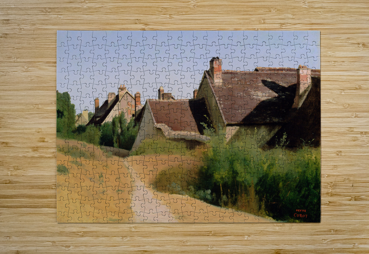 QCL 1097 – Houses near Orleans Maisons aux Envi Masterwork Reimagined Puzzle printing