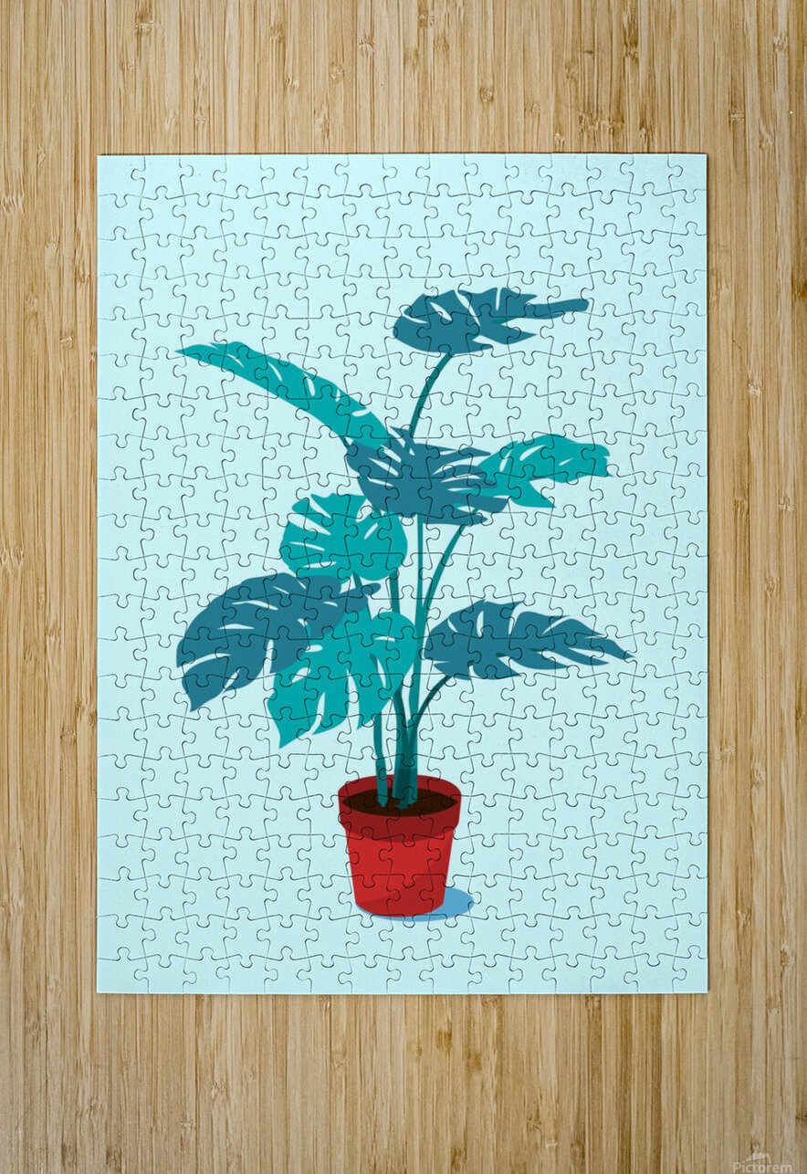 plant foliage monstera leaves nature houseplant c Sastroredjo Puzzle printing