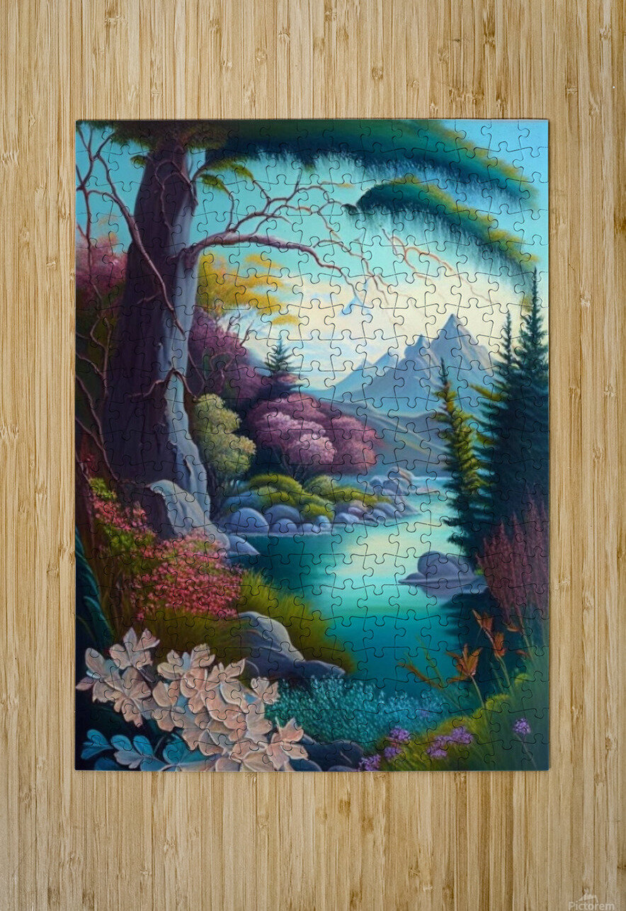 nature art painting drawing natural image colors Sastroredjo Puzzle printing