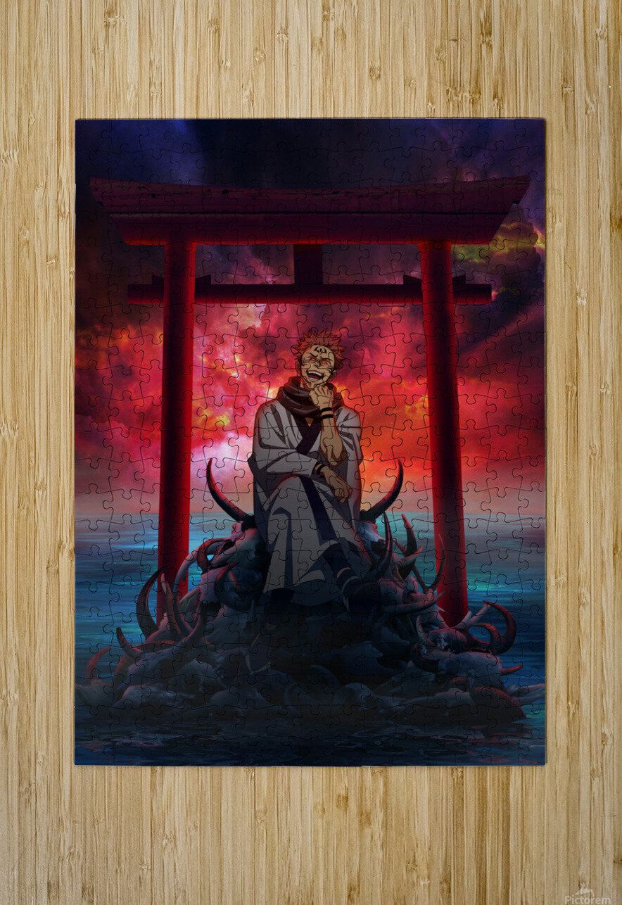 Malevolent Shrine saufahaqqi Puzzle printing