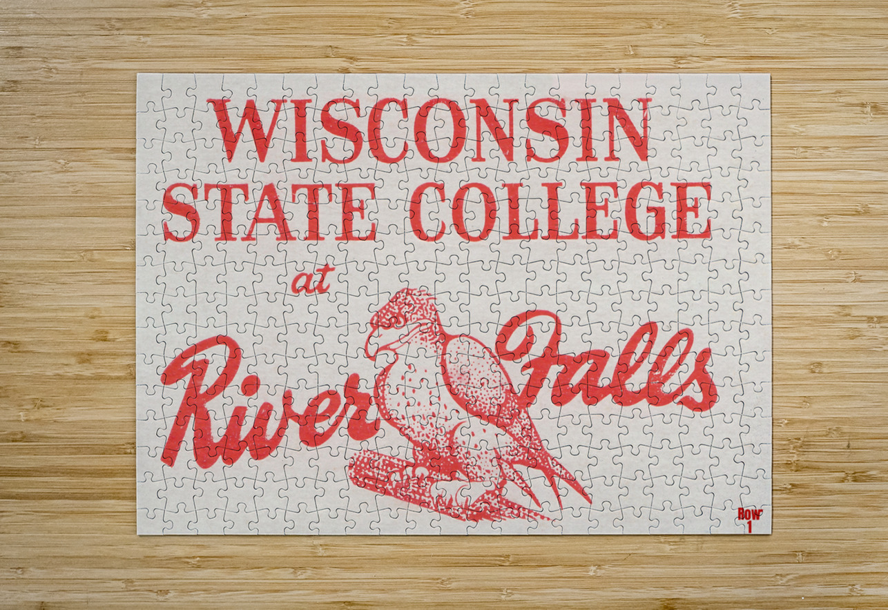 wisconsin state college river falls art Row One Brand Puzzle printing