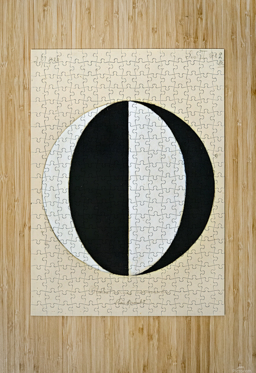 Hilma Af Klint - The Mahatmas Present Standing Point Series II No. 2a 1920 Vivanne Puzzle printing