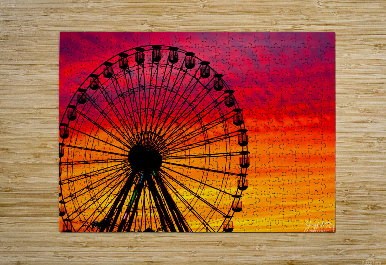 Ocean City Beyond Wonderland Color Explosion Joyful Photography Puzzle printing