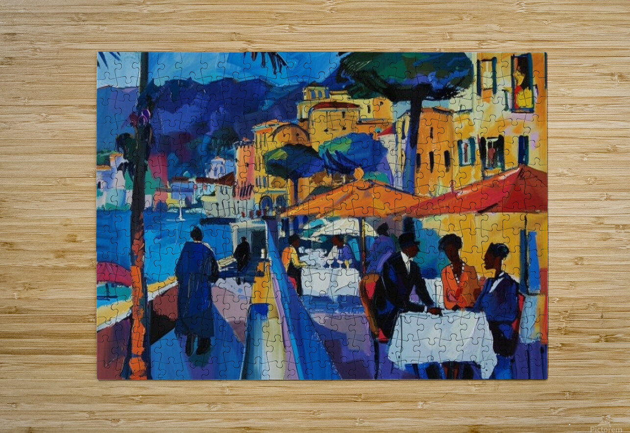MEDITERRANEAN MELODY I GraphixCafe Puzzle printing