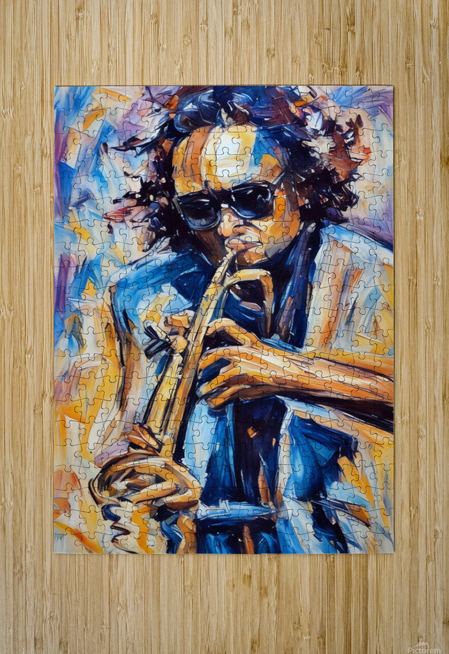  ArteXcl 013 miles davis Jazz musician  Arte Fino Puzzle printing