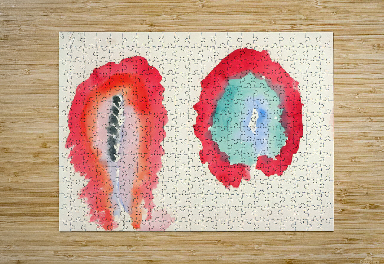 Hilma af Klint -  Wheat and Wormwood 1922  Vivanne Puzzle printing