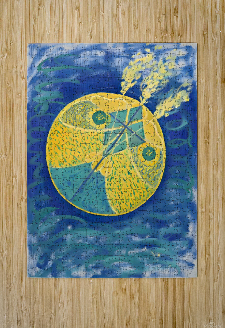 Hilma af Klint - Primordial Chaos No. 7 Group I 1906-1907 Vivanne Puzzle printing