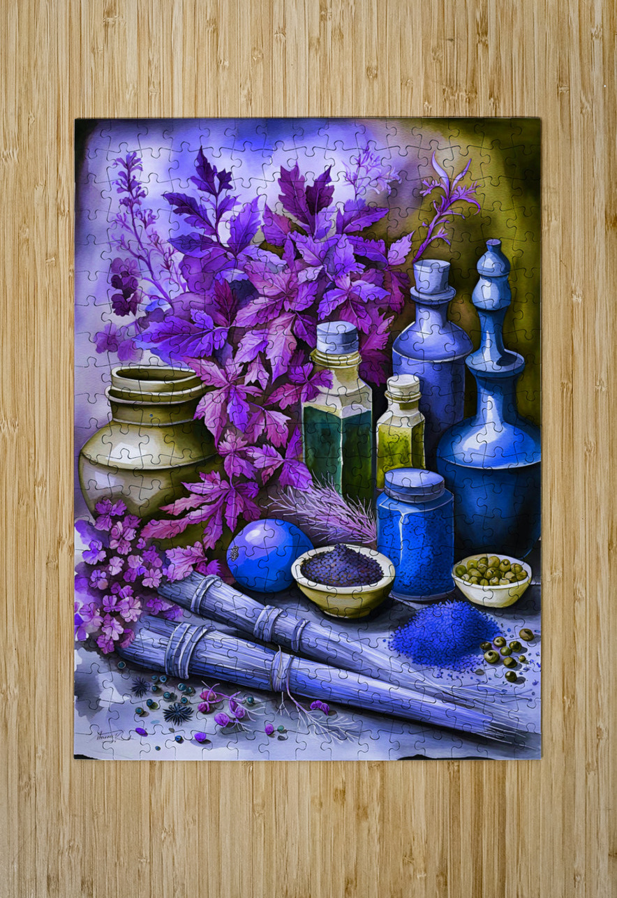 ArtXcl 116 herbs Arte Fino Puzzle printing