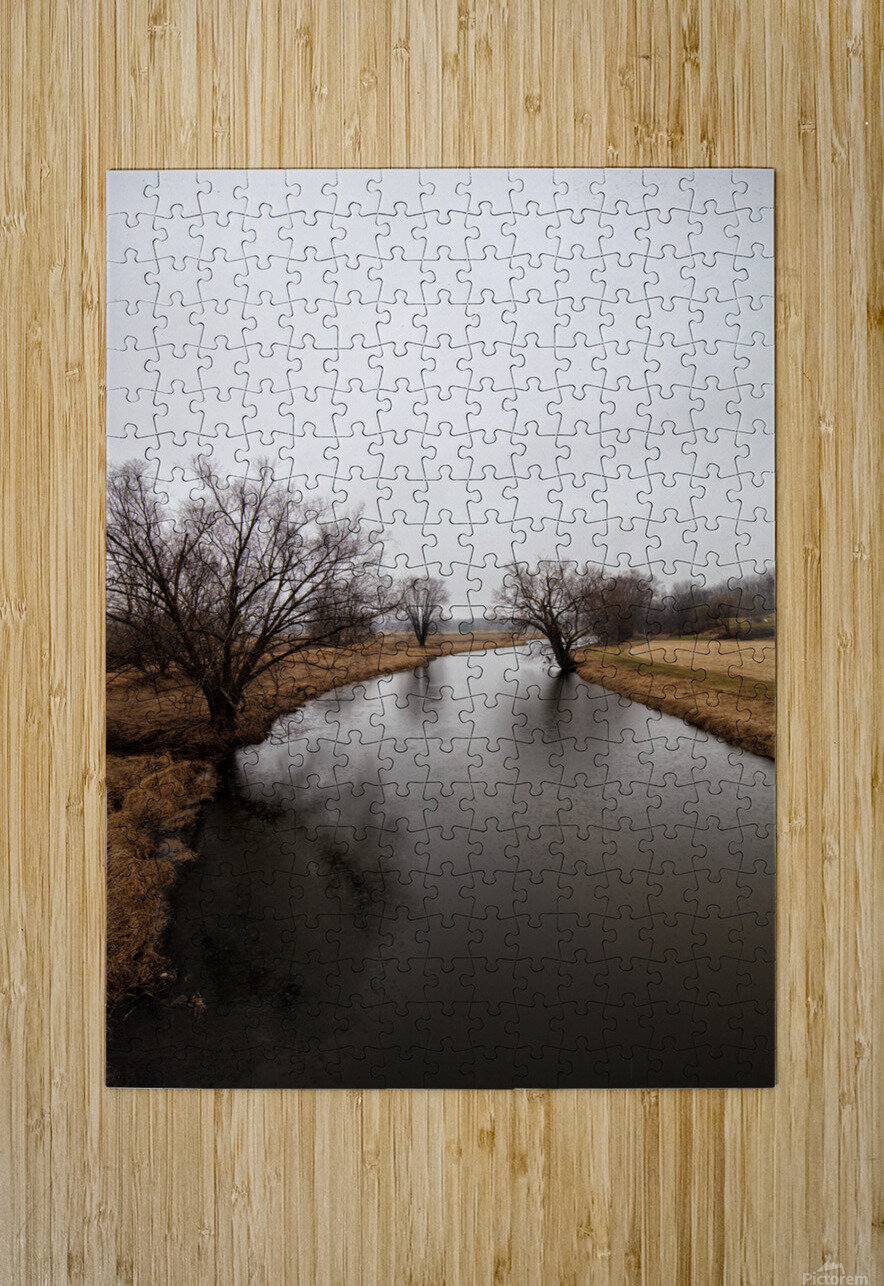 Wallkill River Sussex New Jersey Vertical R Natale Photography Puzzle printing
