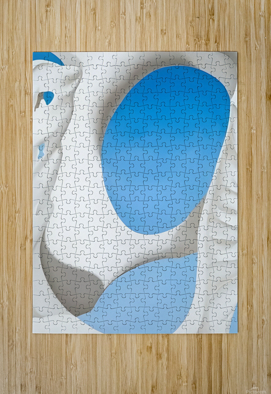 Georgia OKeeffe - Cows Skull White and Blue William Store Puzzle printing