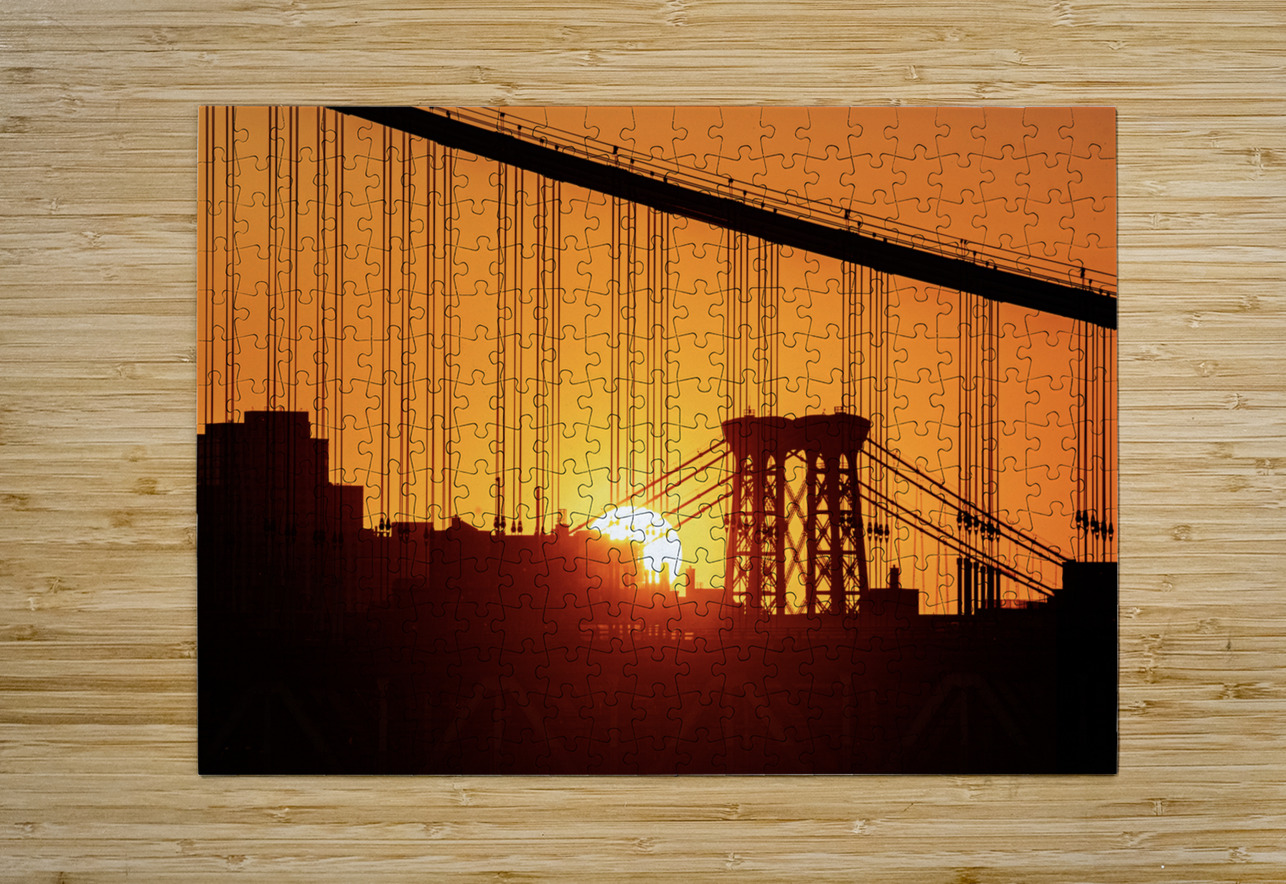 Manhatten Sun Rising Geoffrey Prior Puzzle printing
