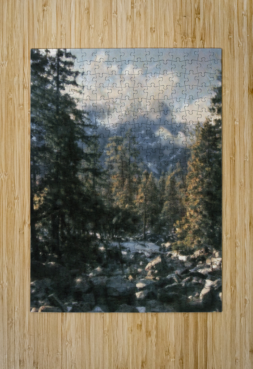 Yosemite Down Stream Norma Brandsberg Photography Puzzle printing