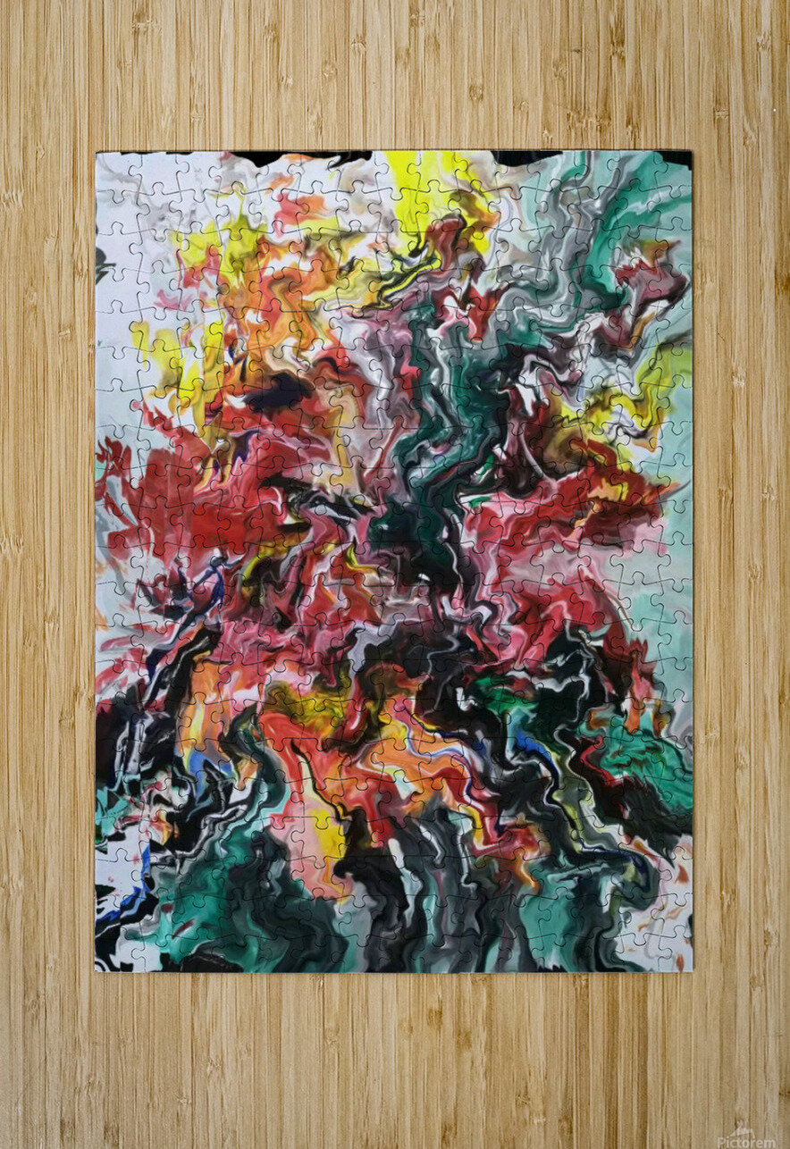 Abstract 26 by Binod Dawadi Binod Dawadi Puzzle printing