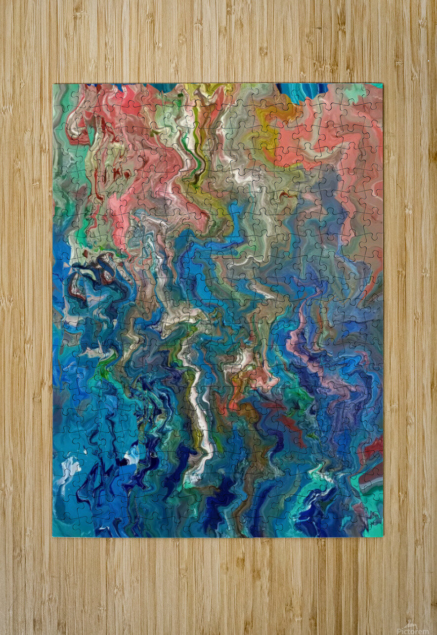 Abstract 34 by Binod Dawadi Binod Dawadi Puzzle printing