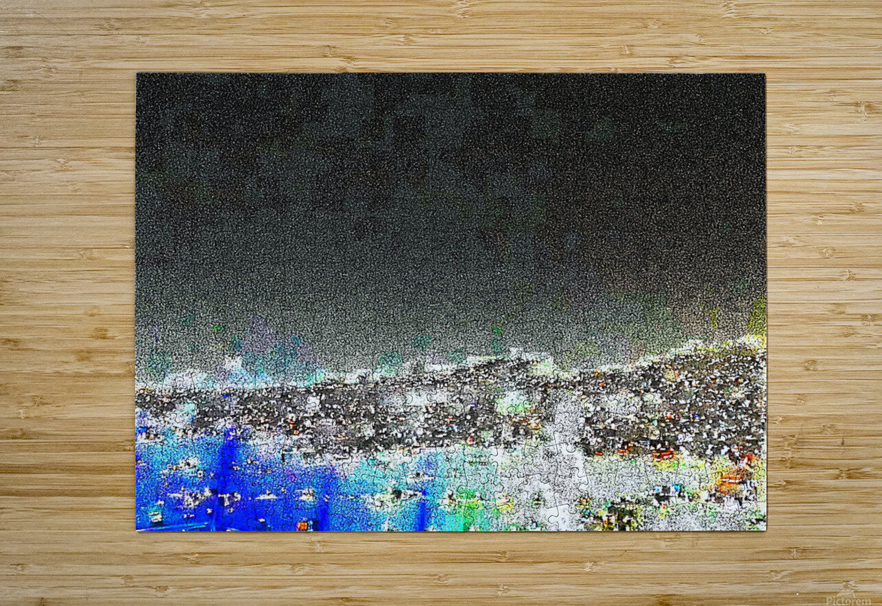 Cityscape 8 by Binod Dawadi Binod Dawadi Puzzle printing