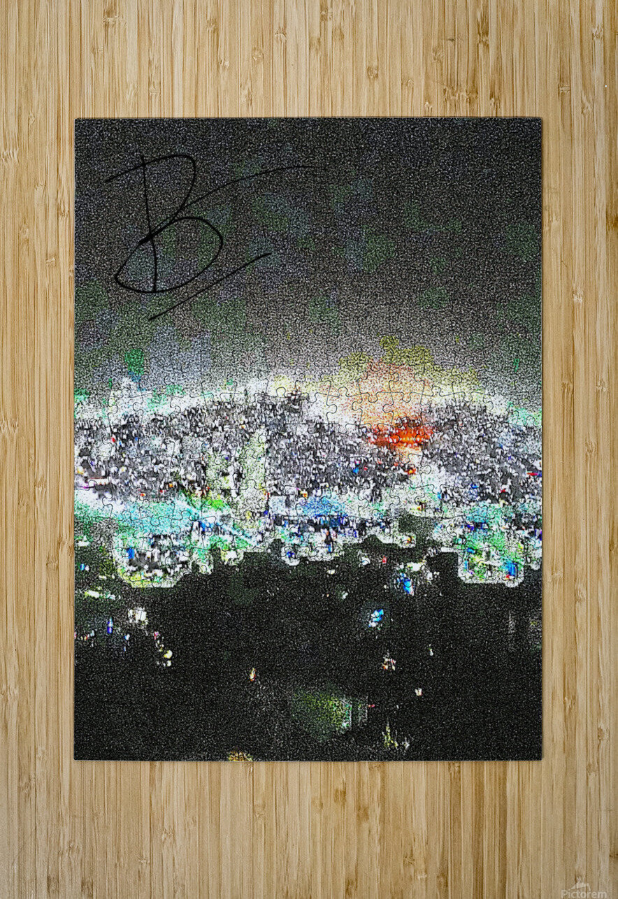 Cityscape by Binod Dawadi Binod Dawadi Puzzle printing