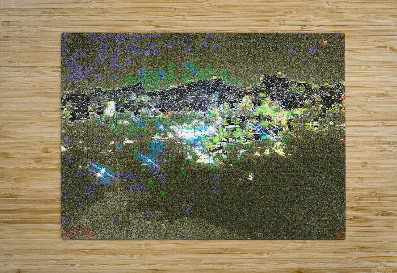 Cityscape At Night 200 by Binod Dawadi Binod Dawadi Puzzle printing