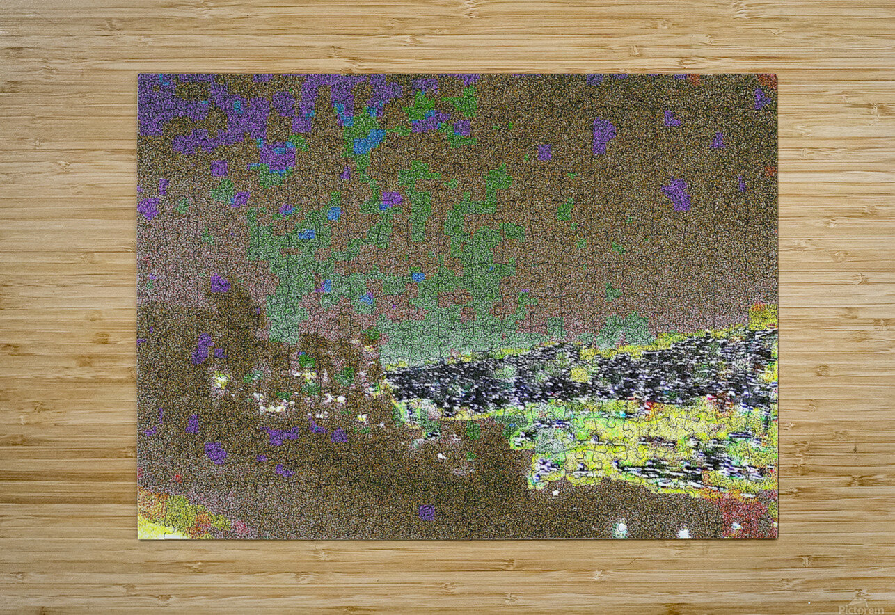 City Scape At Night 69 by Binod Dawadi Binod Dawadi Puzzle printing