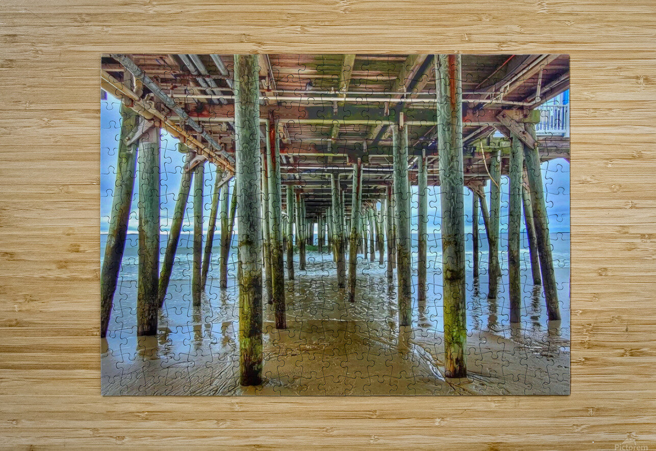 Beach Pier Annie St Pierre Photographie Artiste Photogaphe Puzzle printing