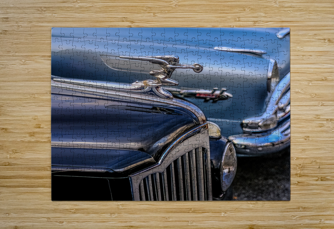 Classic Old Antique Hudson Automobile Darryl Brooks Puzzle printing