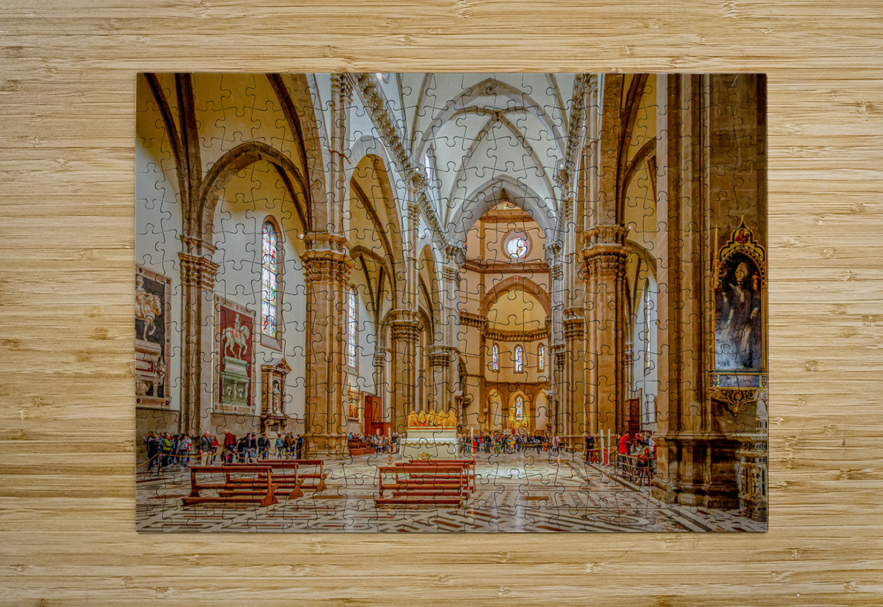 Inside Santa Maria del Fiore Darryl Brooks Puzzle printing
