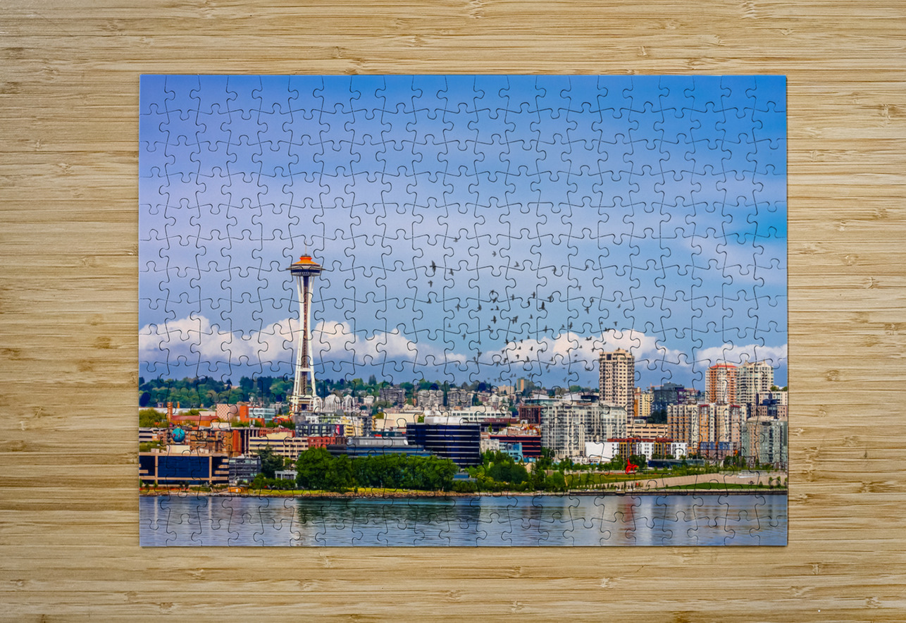 Seattle From Sea Darryl Brooks Puzzle printing