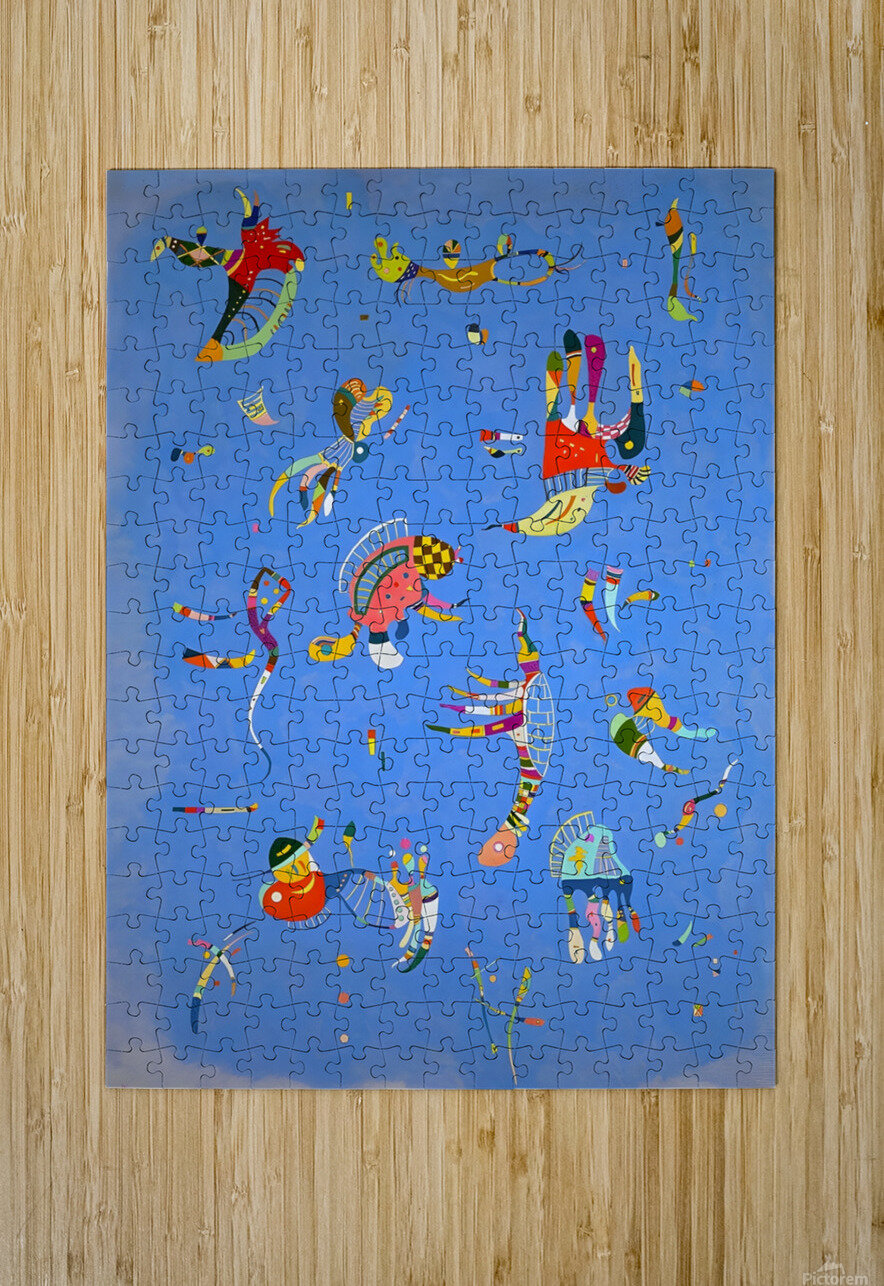 Wassily Kandinsky - Sky Blue 1940 Vivanne Puzzle printing