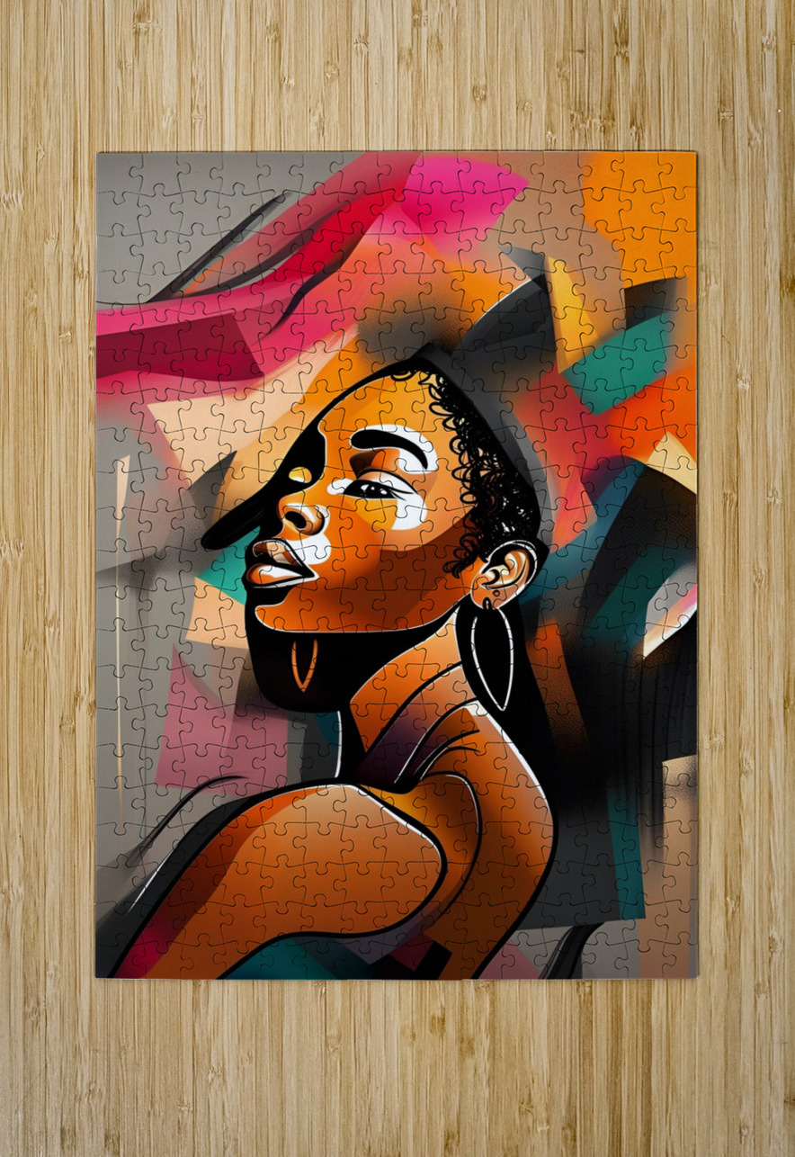 African Lady 23 Esmonbijouart Puzzle printing