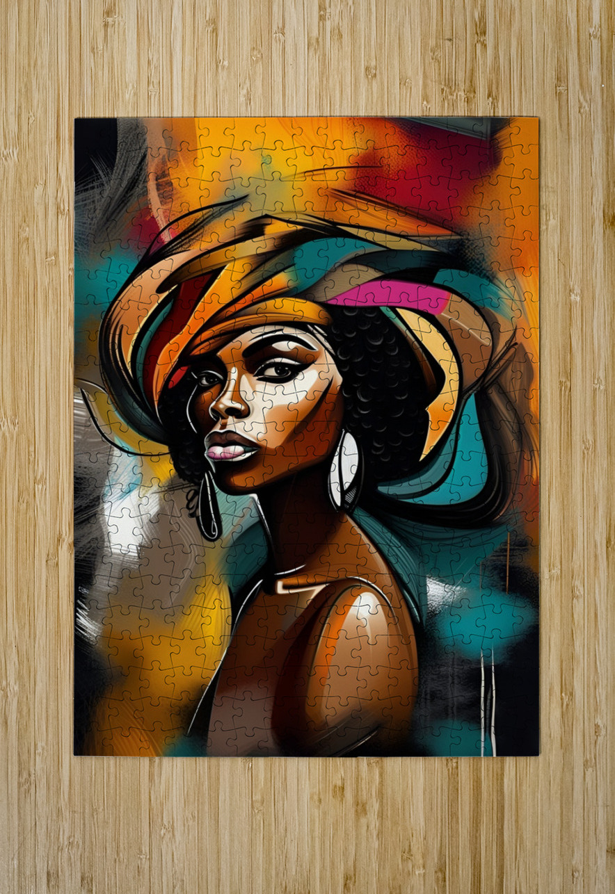 African Lady 40 Esmonbijouart Puzzle printing