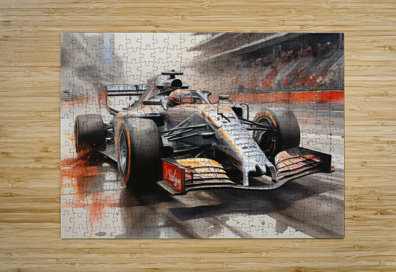 formula 1 race artvi Puzzle printing