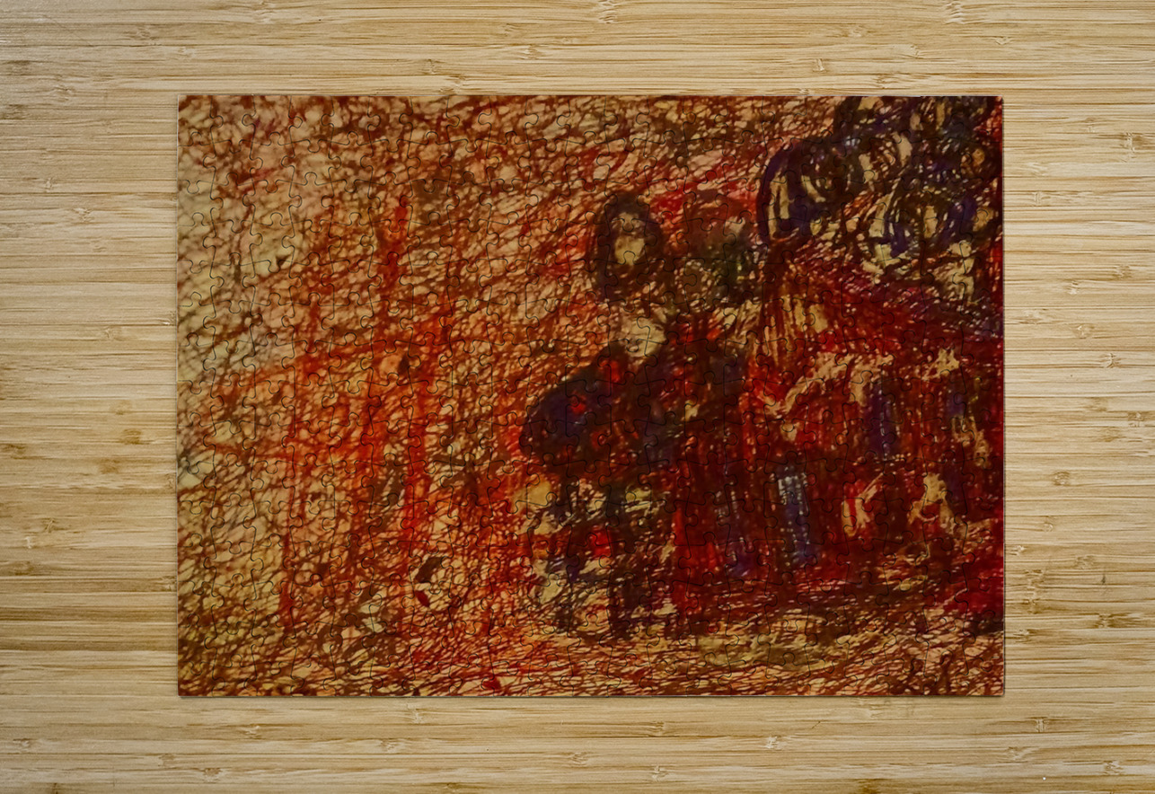 20221120 211104 group in the woods Lawrence Silver Art Puzzle printing