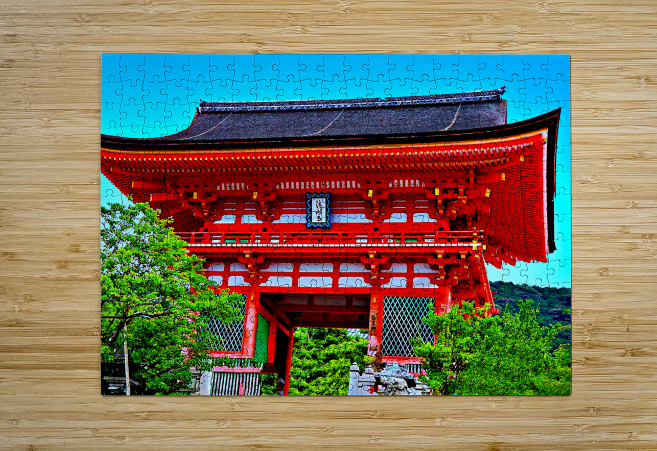 Japan-The Red Temple 02 Clement Tsang Puzzle printing