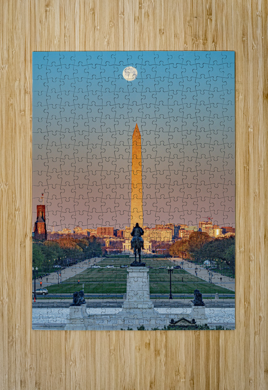 Moon Over Mall Geoffrey Prior Puzzle printing