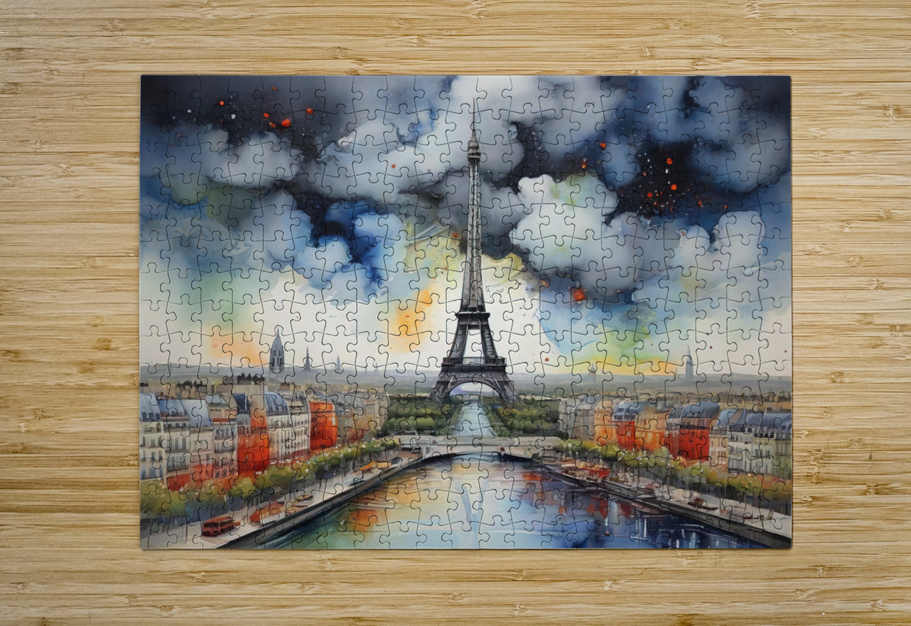 PARIS SKYLINE artvi Puzzle printing