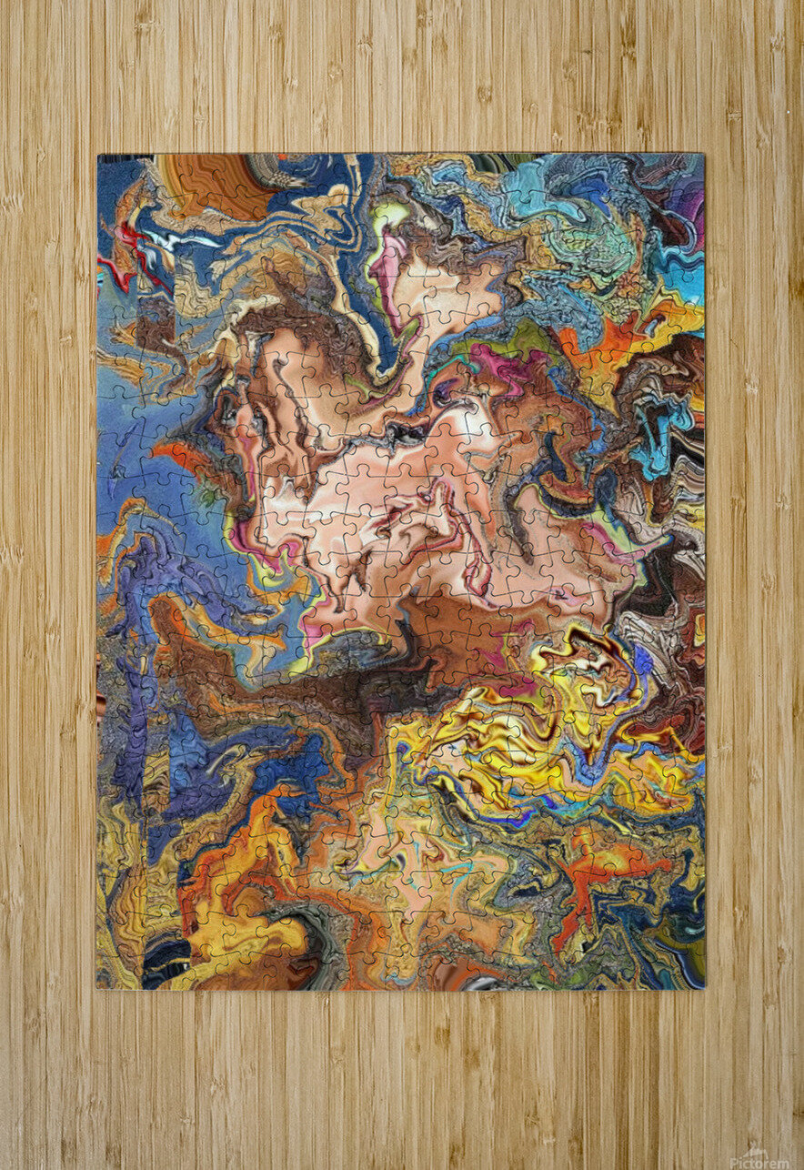 Abstract 323 by Binod Dawadi Binod Dawadi Puzzle printing