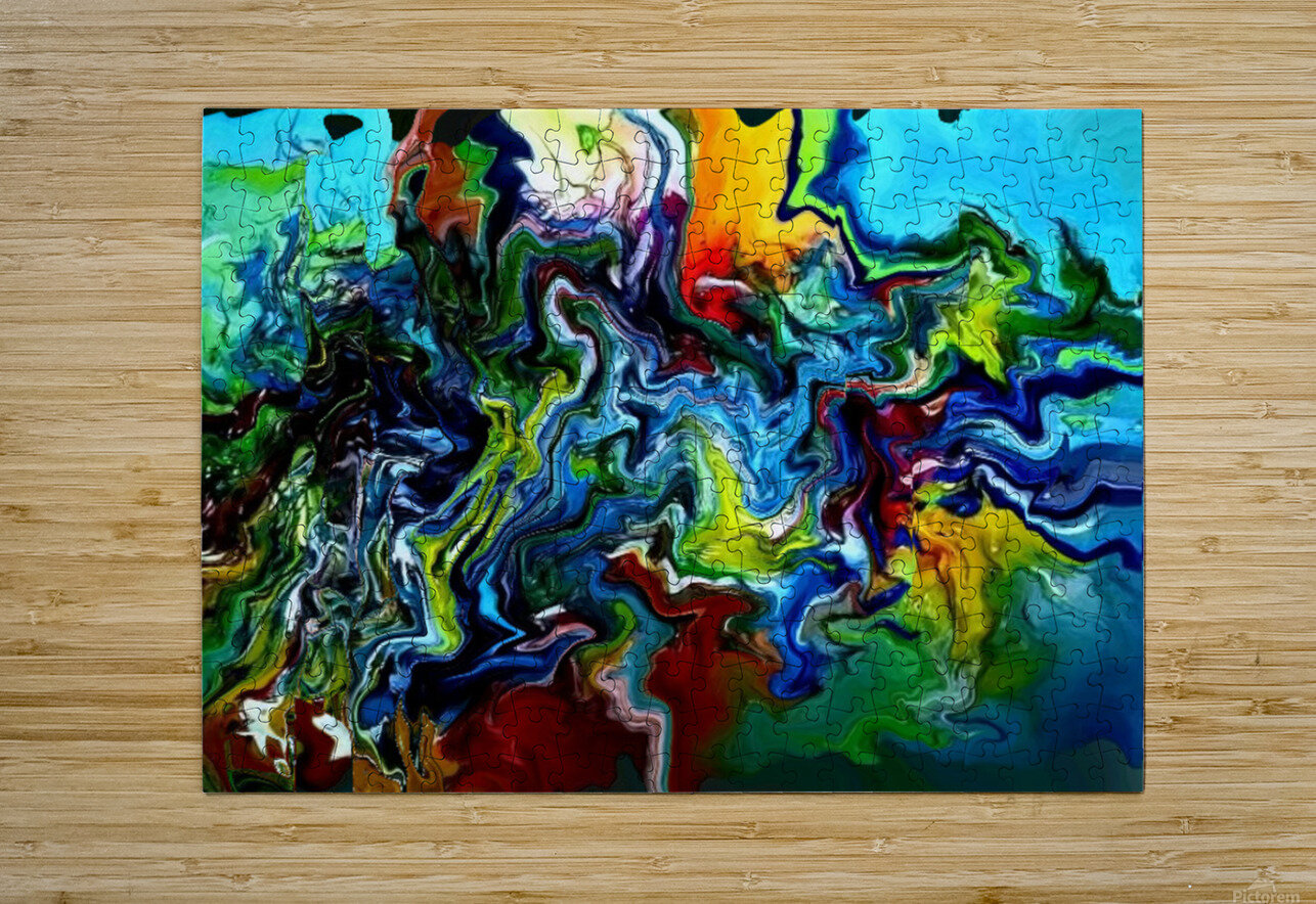 Abstract 98 by Binod Dawadi Binod Dawadi Puzzle printing