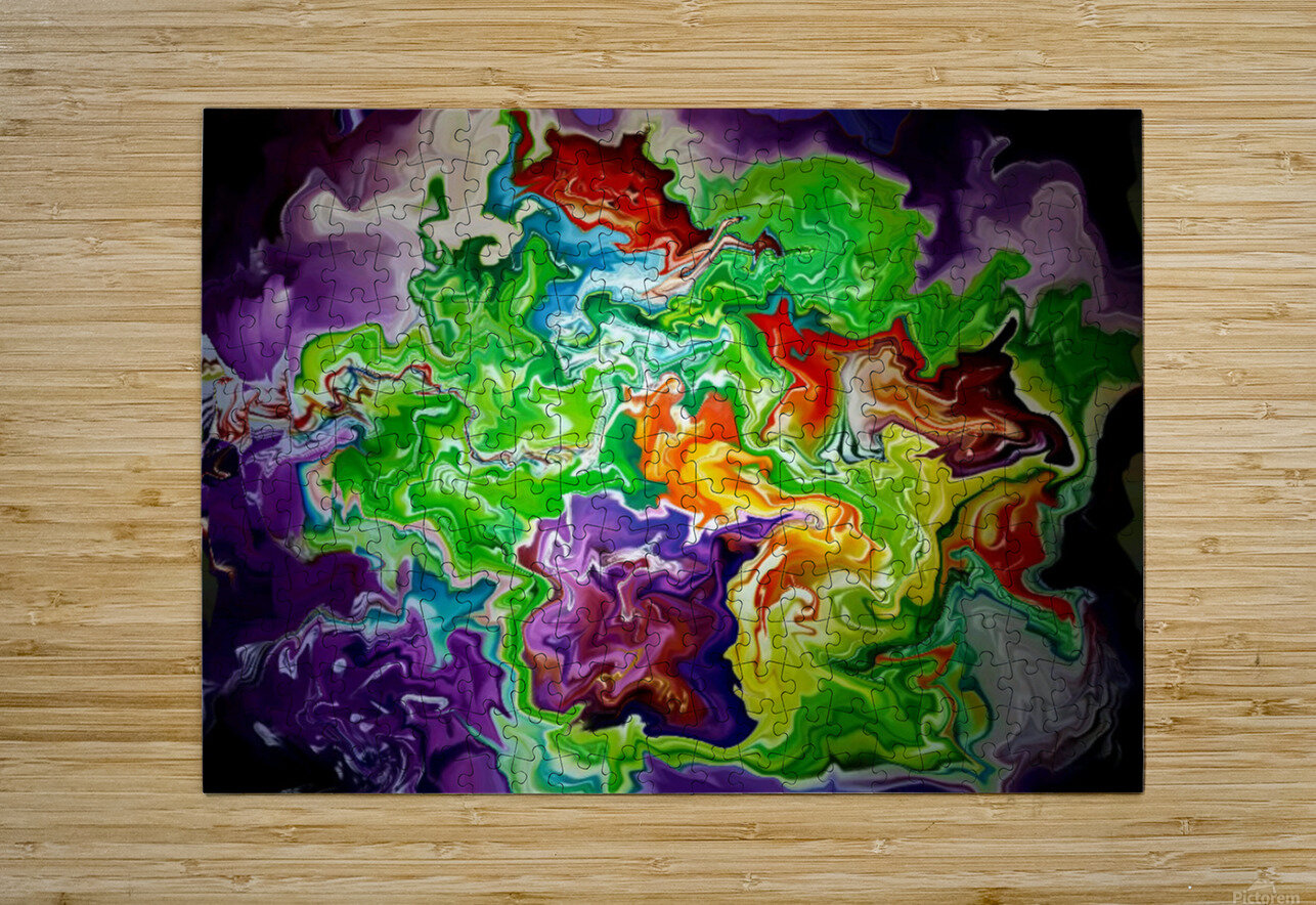 Abstract 286 by Binod Dawadi Binod Dawadi Puzzle printing