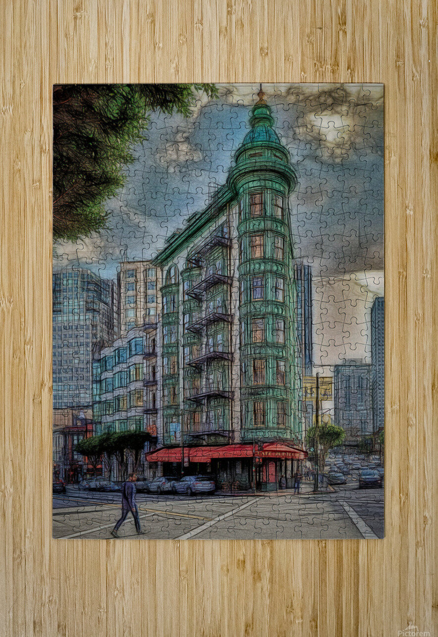Sentinel Building - San Francisco IMG 4713 Dennis Bastin Puzzle printing
