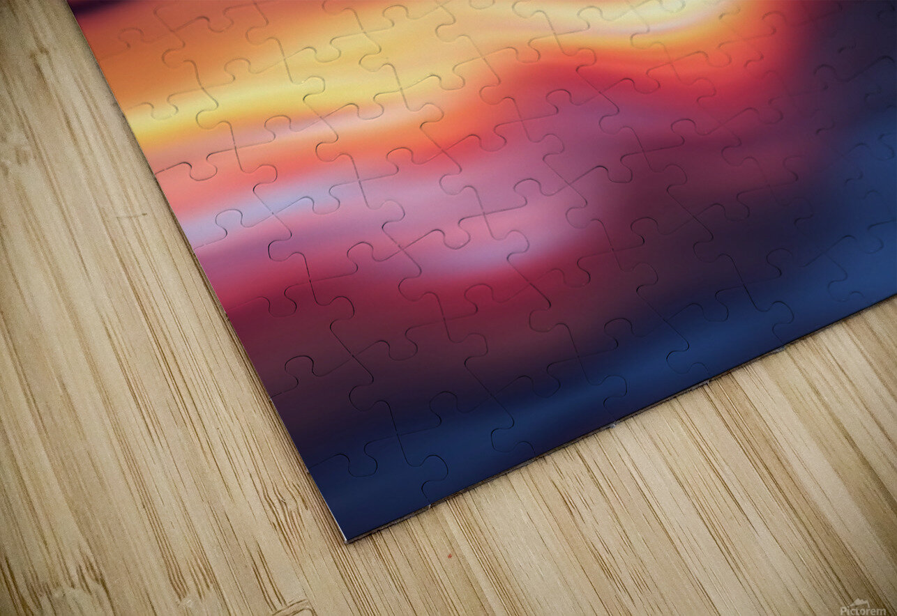 Abstract Sunset IX ARTenyo art Puzzle