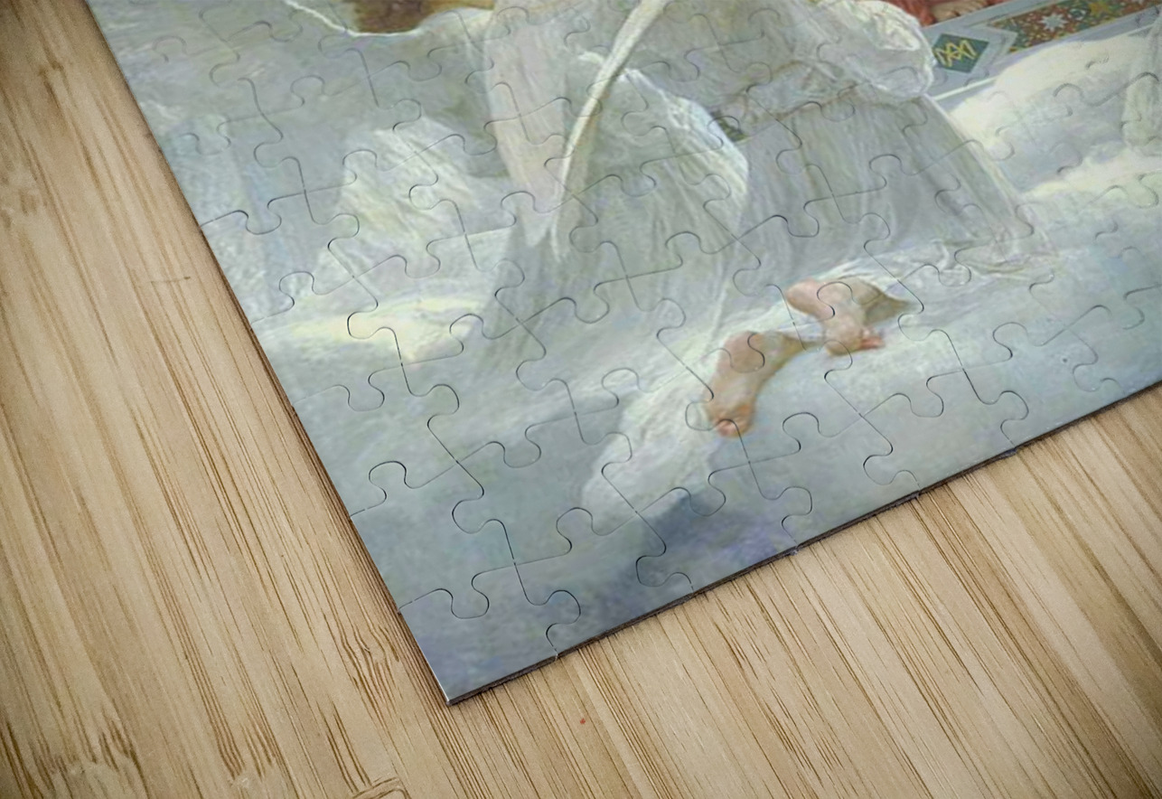 William  Adolphe  Bouguereau 1825 1905  Regina  Angelorum TOPARTGALLERY Puzzle