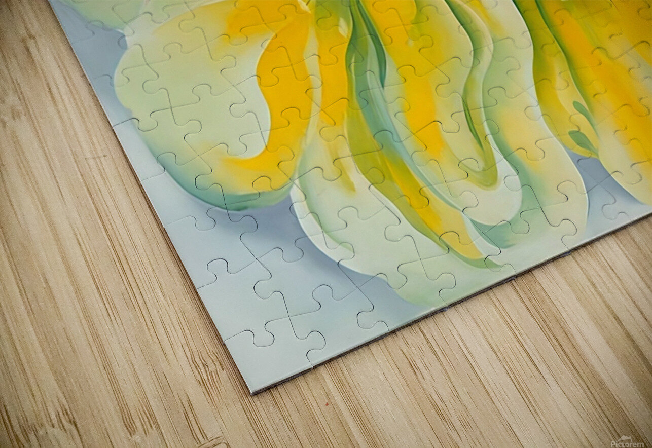 Georgia OKeeffe - Yellow cactus  1929 William Store Puzzle