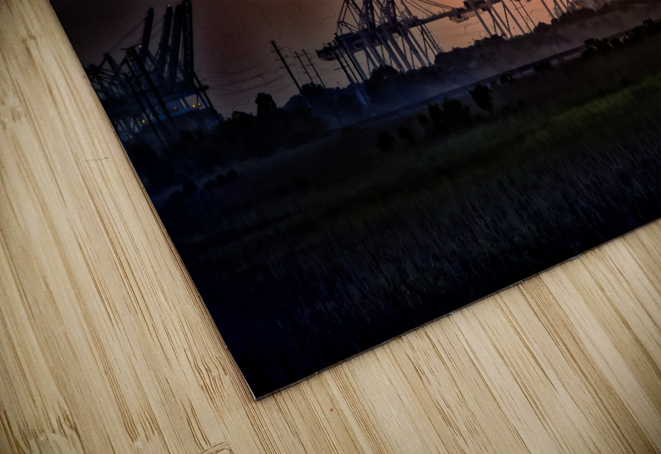 Savannah Shipyard at Sunset Norma Brandsberg Photography Puzzle