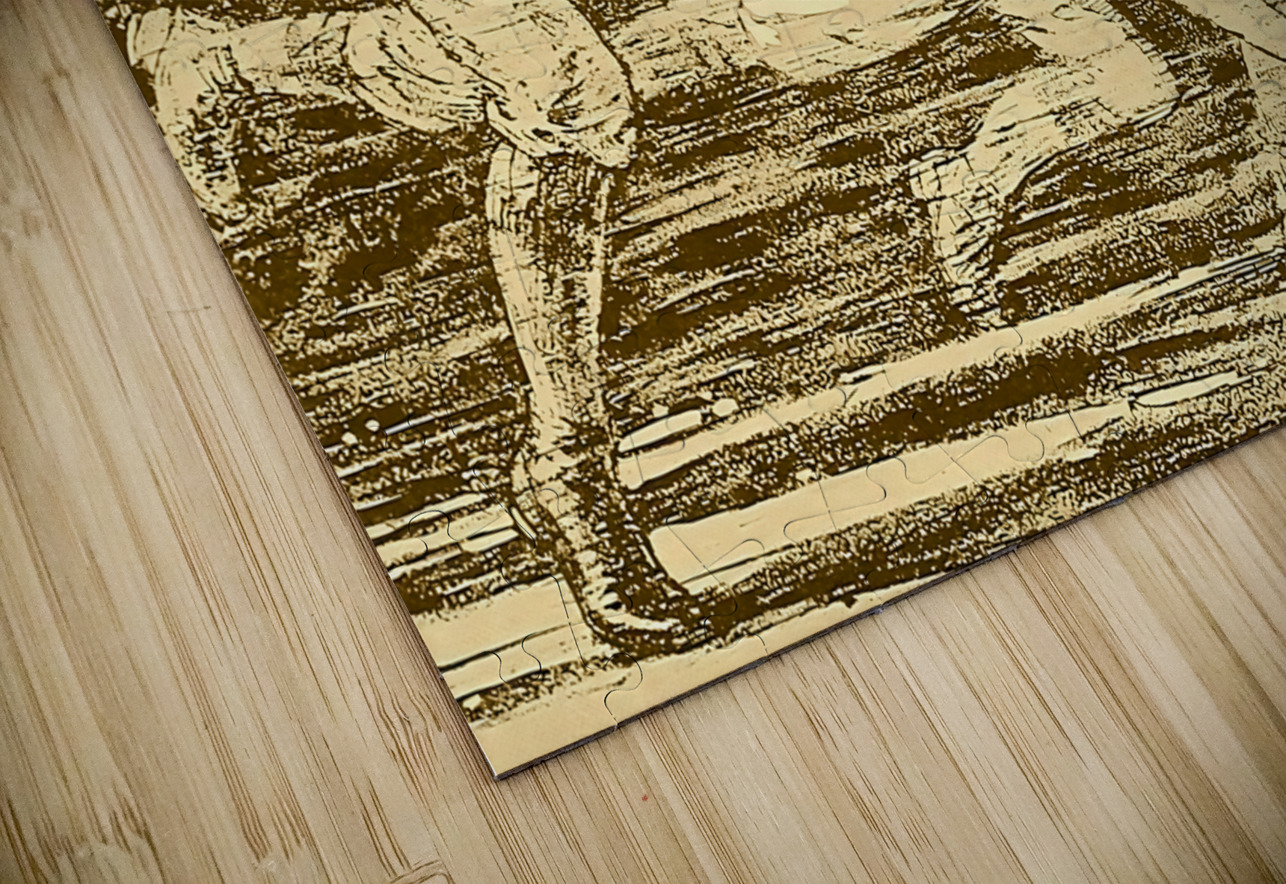 1920s football art vintage gridiron Row One Brand Puzzle